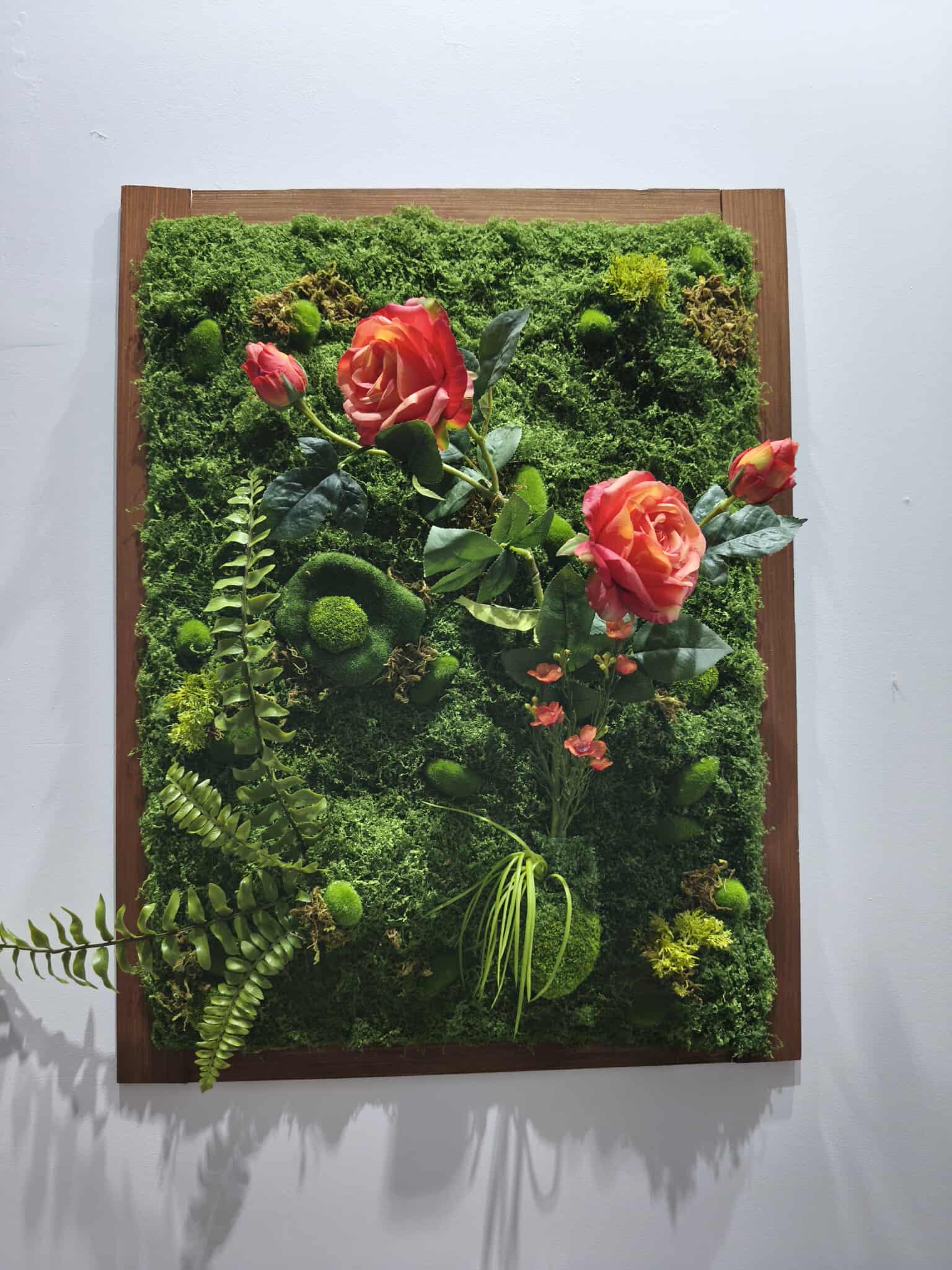 tableau végétal pièce unique