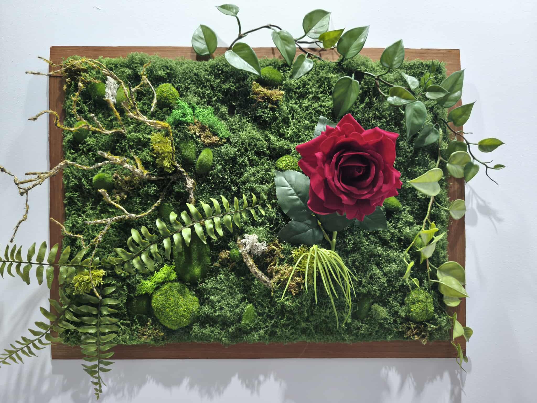 Tableau végétal saint valentin